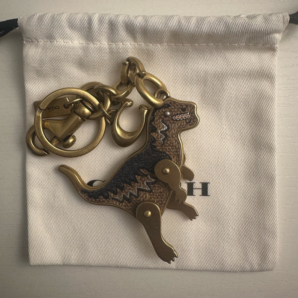 Coach Rexy Keychain